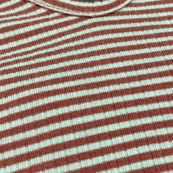 Vero Moda Striped Halterneck Top, Reddish Pink, XS - Picture 3 of 6
